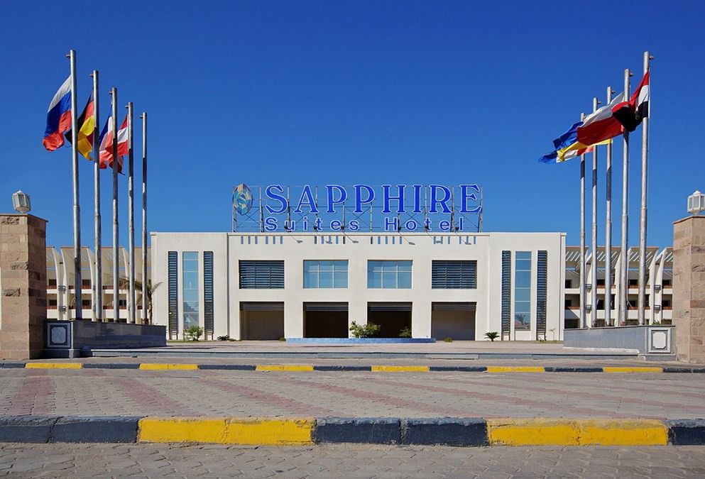 Sapphire Suites Hotel Hurghada Exteriér fotografie