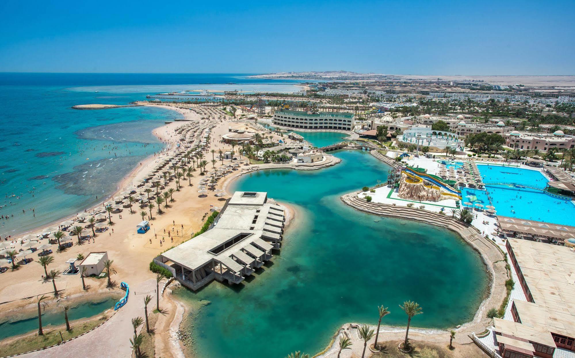 Golden 5 Sapphire Suites Hotel Hurghada Exteriér fotografie