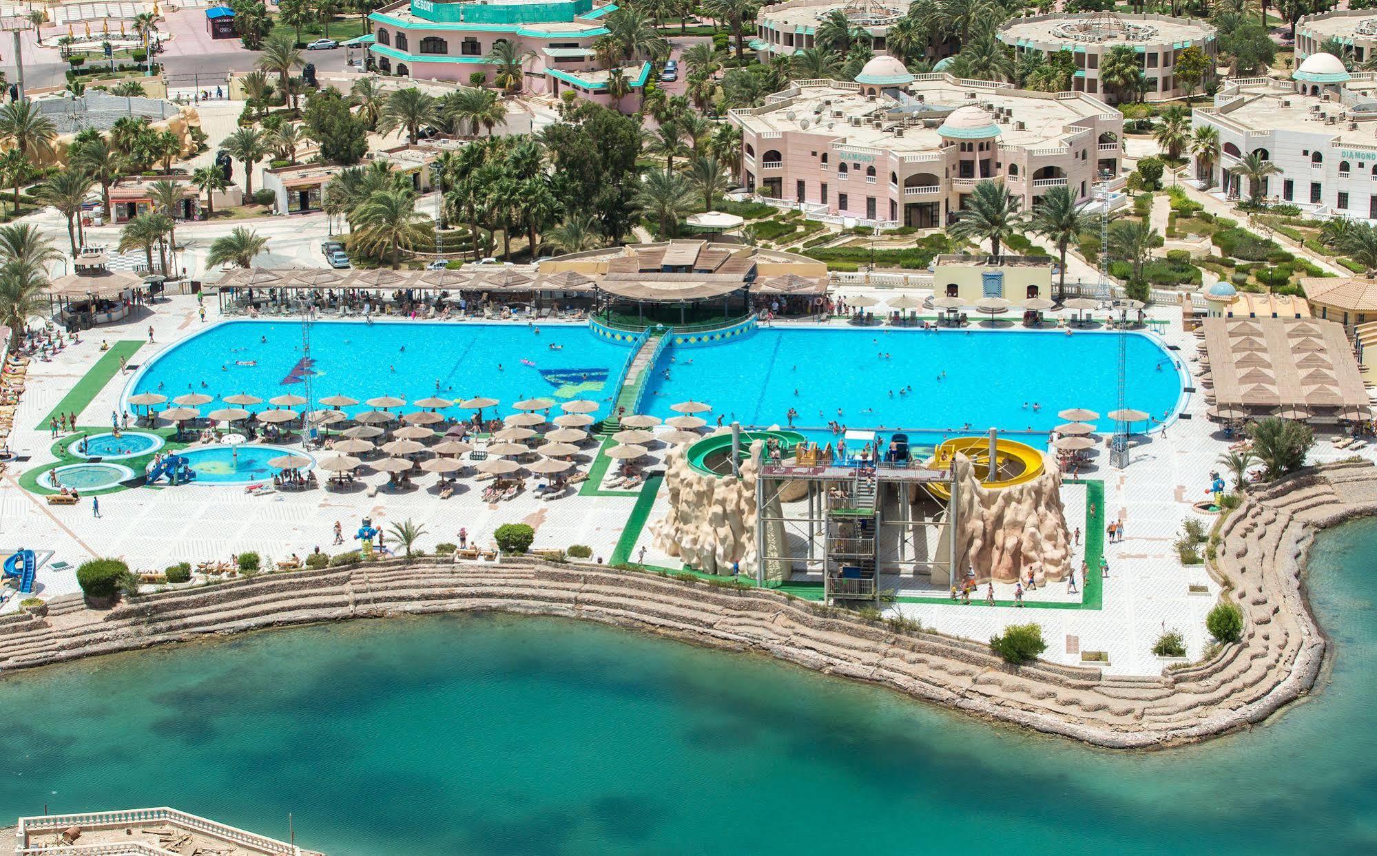Golden 5 Sapphire Suites Hotel Hurghada Exteriér fotografie