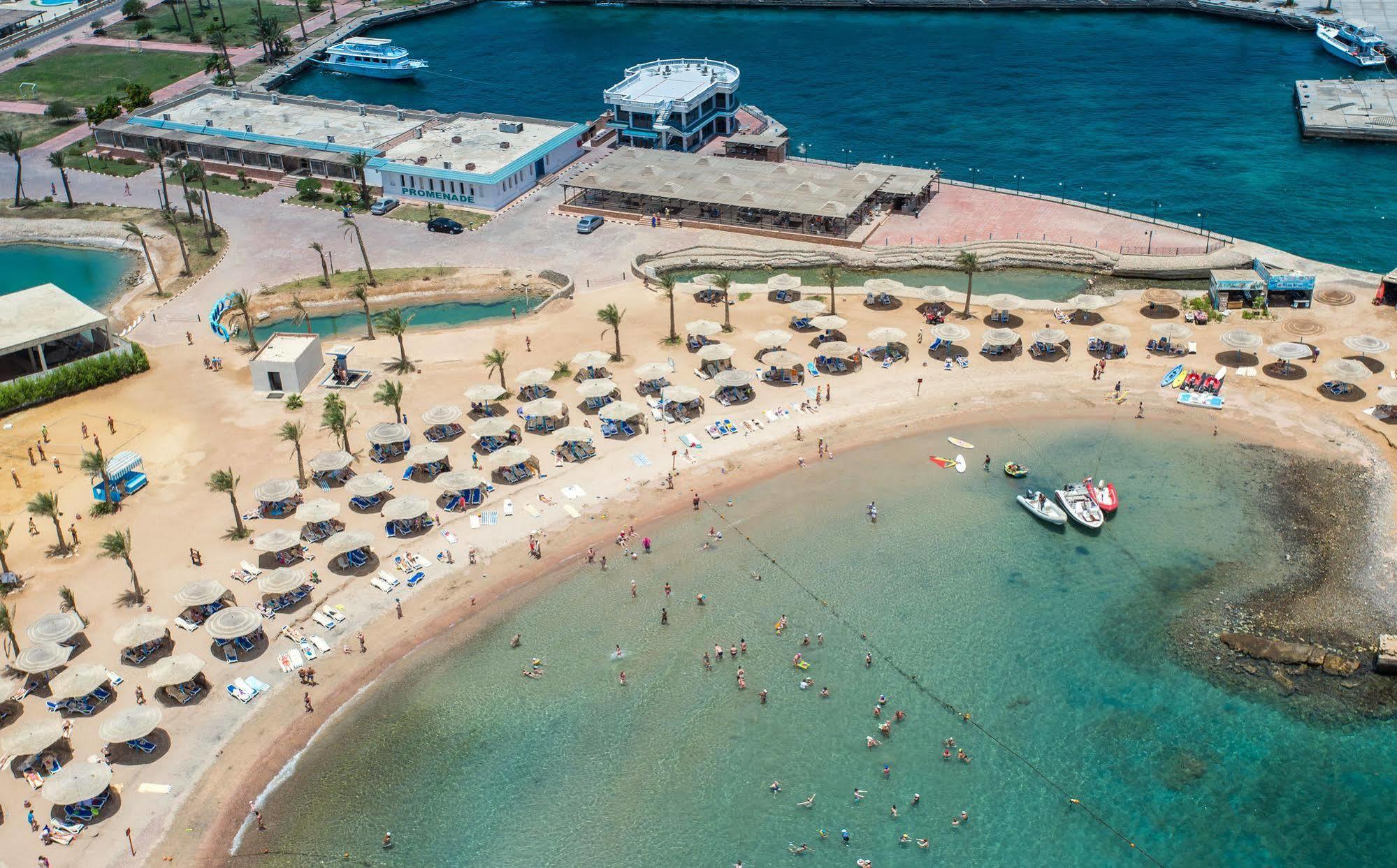 Golden 5 Sapphire Suites Hotel Hurghada Exteriér fotografie