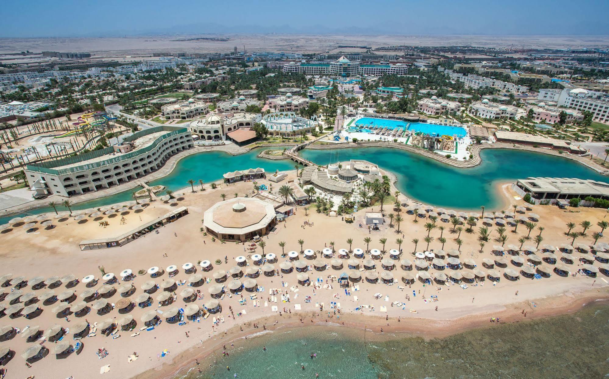 Golden 5 Sapphire Suites Hotel Hurghada Exteriér fotografie