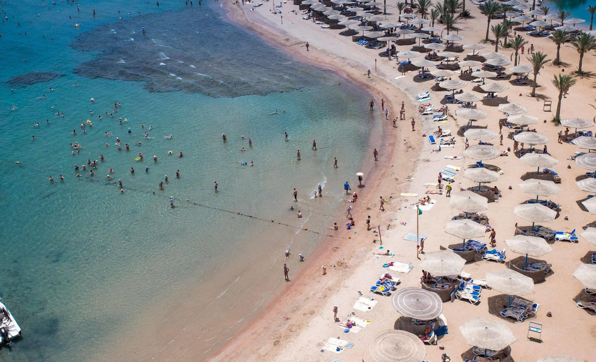 Golden 5 Sapphire Suites Hotel Hurghada Exteriér fotografie