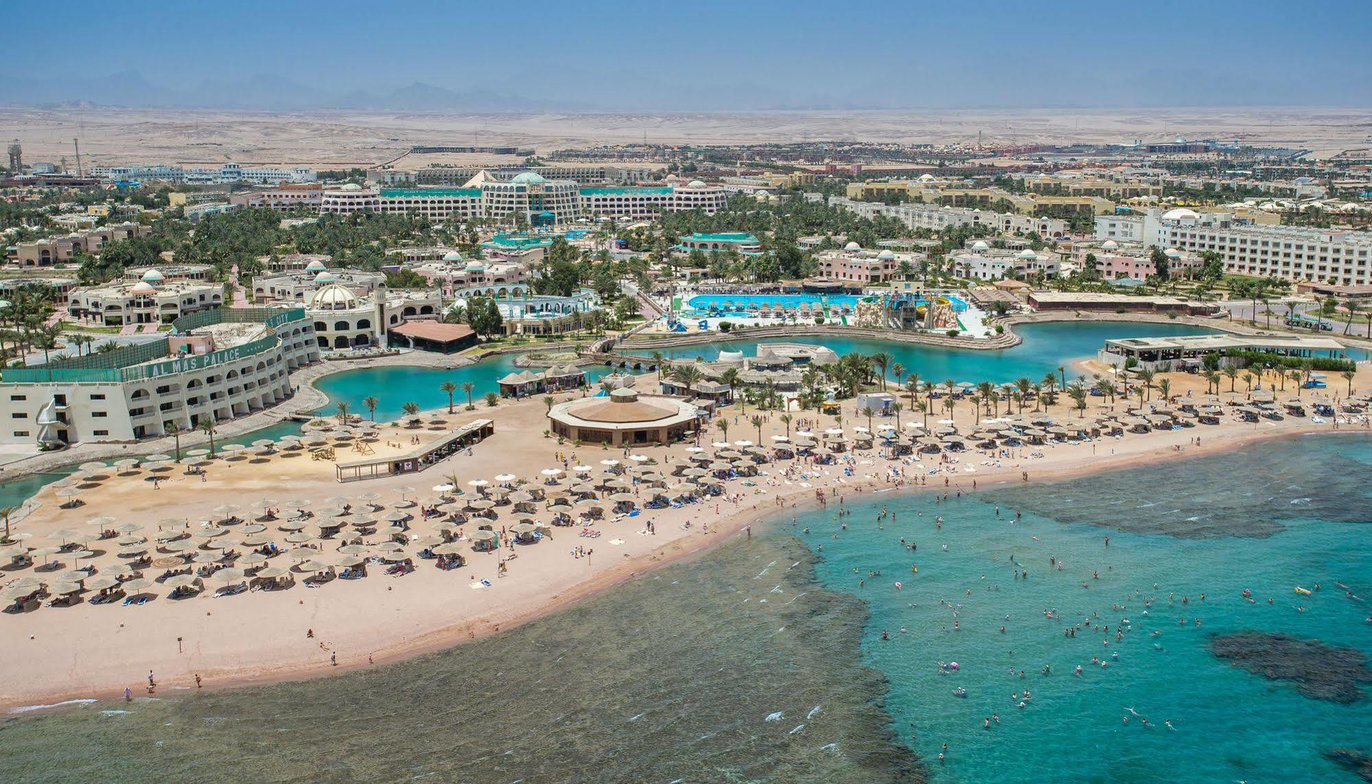 Golden 5 Sapphire Suites Hotel Hurghada Exteriér fotografie