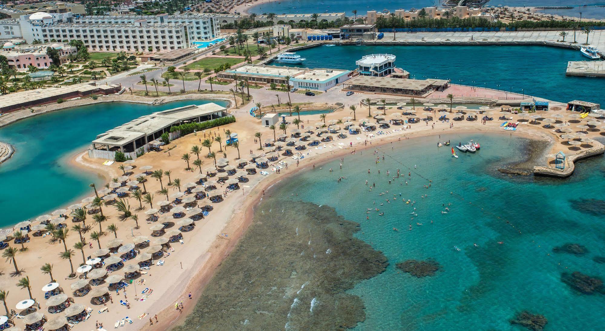 Golden 5 Sapphire Suites Hotel Hurghada Exteriér fotografie